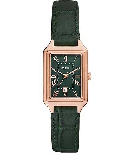 Fossil アナロググリーンダイヤル レディースウォッチ-ES5341